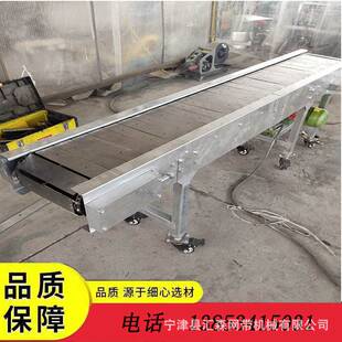 家厂定温小型网带输送机抗z低制大虾速冻冷冻网链输送线 极速新品