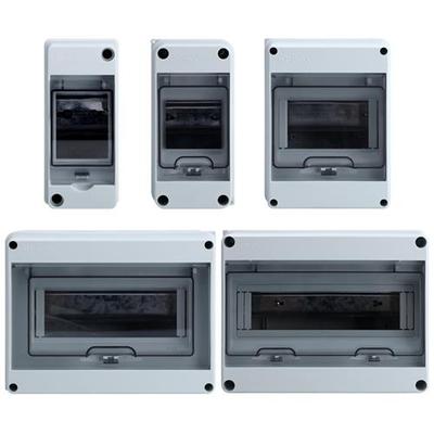 HT-5位防水开关盒空气开关漏电保护器盒子8/12回路室外防雨配电箱