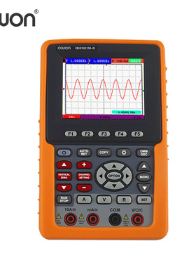 利利普手持示波器HDS1021M双通道数字示波器HDS1022M-N/HDS3101M