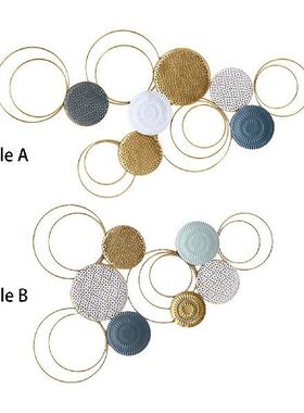 Metal Wall Art Decor Iron Art Hanging Sofa Background Wall