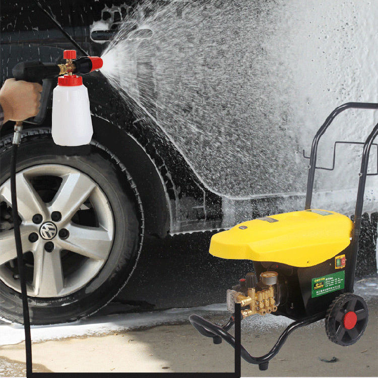 雪崩台州pa壶绿田亿力洗车喷壶高压洗车机打沫器可调节泡沫壶配件