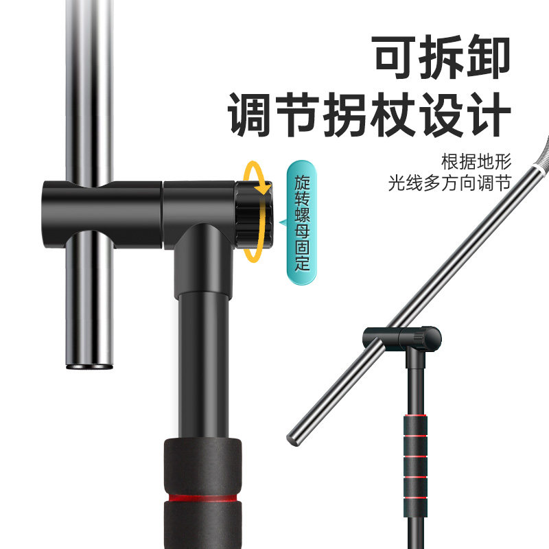 极速钓之界钓鱼伞大钓伞拐杖手杖多向雨伞防暴雨户外遮阳伞2023年