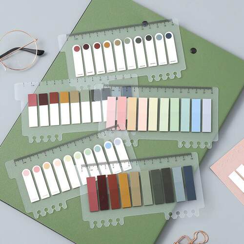 极速200 Sheets/pack Colorful Sticky Notes Memo Pad abel Note