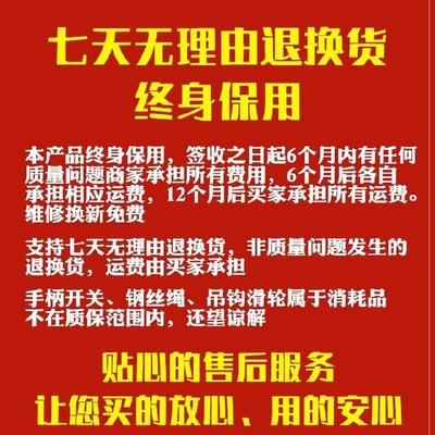 新品吊带起吊机.全自动电葫芦升降器家用简易电动!吊机家用小型