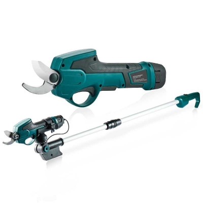 电动修枝剪果树无线剪刀剪枝剪粗枝剪高枝剪果枝可伸缩杆电动剪刀