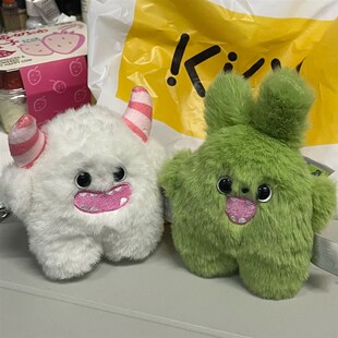 好货网红同款可爱鼠毛绒书包挂件饰品可爱毛绒少女心钥匙扣生日礼