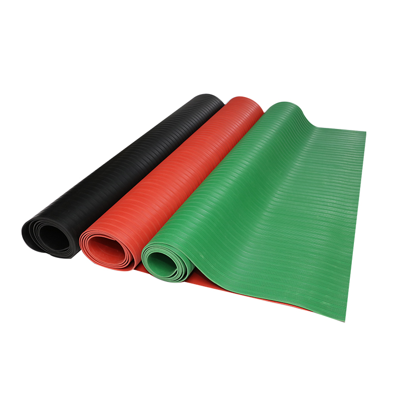 新品脚垫胶垫条纹高压绝缘橡胶板10Akv黑红绿色配电室防滑耐油品