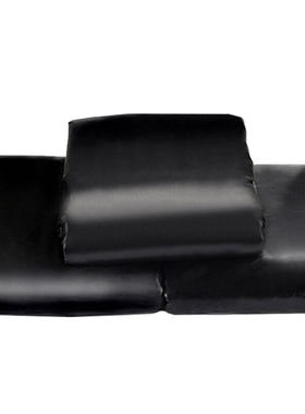 筑采工业超大垃圾袋25个每包130140cm黑色超大加厚垃圾袋平口垃