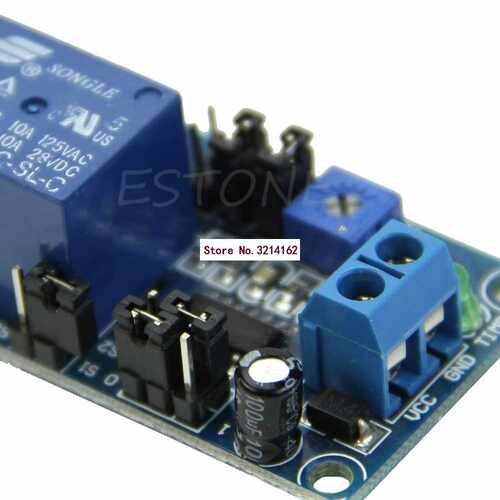 极速DC 12V Delay Relay Delay with Timer Turn on Delay Turn o