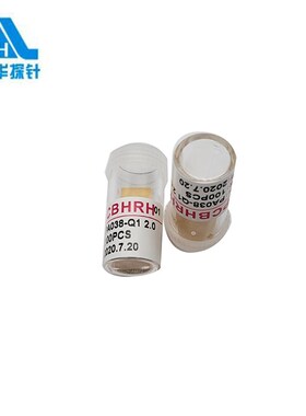 热卖 0.8mm烧录探针 PA08-Q1 2.0 1.5行程 华荣测试针 顶针长12