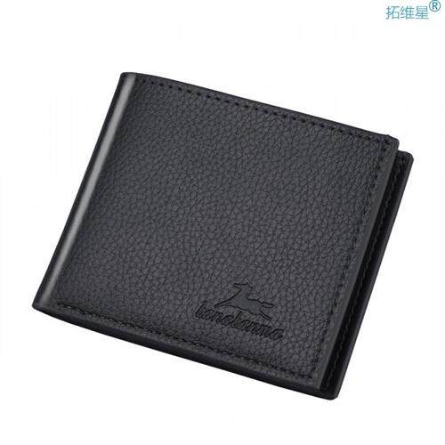极速Fashion Leather Wallet Men Luxury Slim Coin Purse Busine