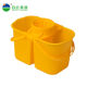 白云清洁AF08060拖把桶清洗拖布桶墩布桶挤水桶轻便式 榨水桶黄色