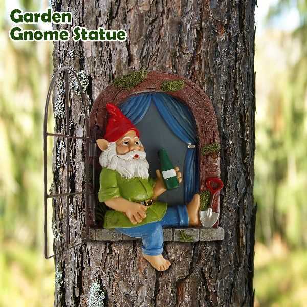 好货Garden Gnome Statue Exquisite Garden Gnome Sculpture图片