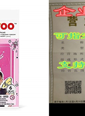 Snazaroo Face Paint Stencils - Girls Fantasy, Set of 6