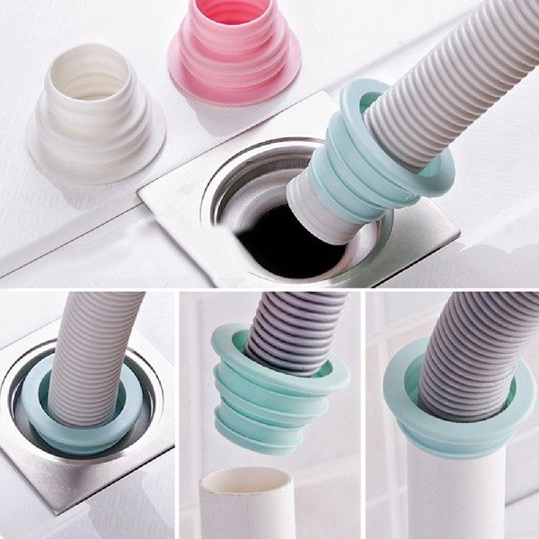 Sewer Pipe Pest Anti-odor Deodorant Silicone Gel Seal Ring