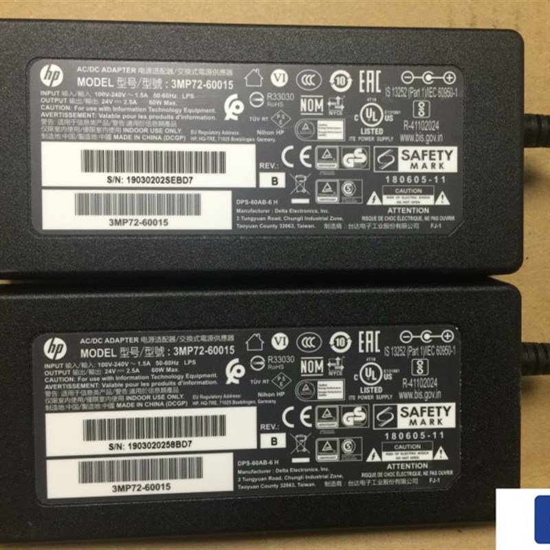 原装电源HP G4050 HP5590 G4010 4850扫描仪惠普适配器24V2.5A