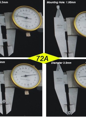 10000pcs, 72A  Spindle ,0.5 Modulus,7 eeth, 2.0mm Mounting H