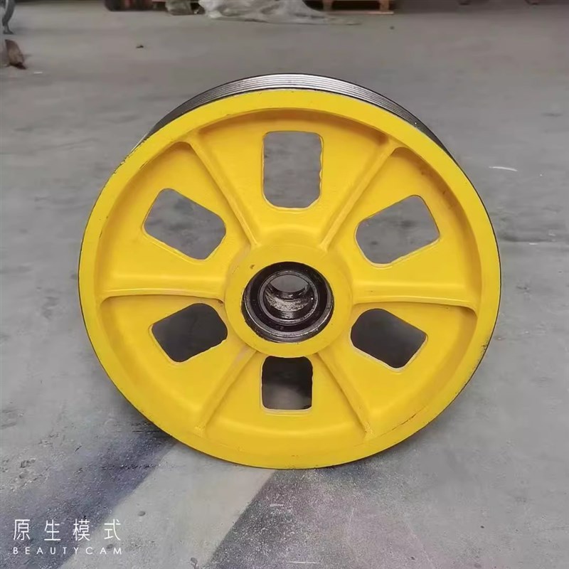 通力对重反绳轮指向轮轿顶轿底曳引轮外径330/420x6x8轴承6210