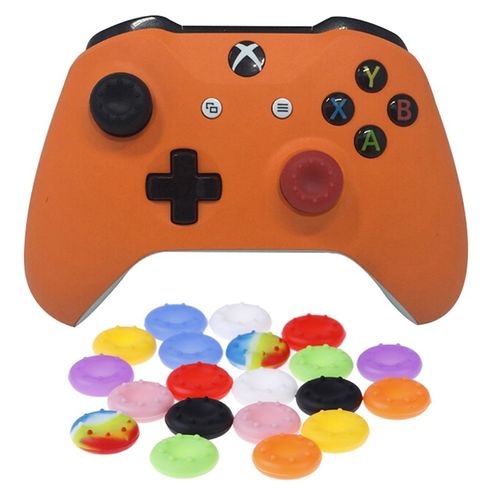20pcs/lot 10 colors Rubber Silicone Cap Analog Controller Si