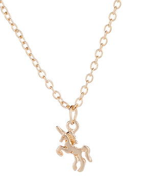 欧美潮ins冷淡风网红气质小马项链女锁骨链饰品