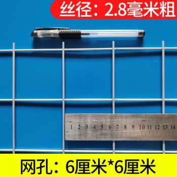 厂促厂销T镀锌铁丝网围栏铁网格网网片防护网加粗电焊养殖网钢品