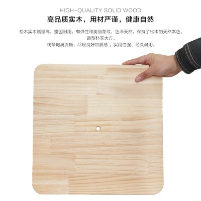 DIY实木松木板自制diy猫爬架材料猫爬板跳板圆木板圆环猫跳台配件