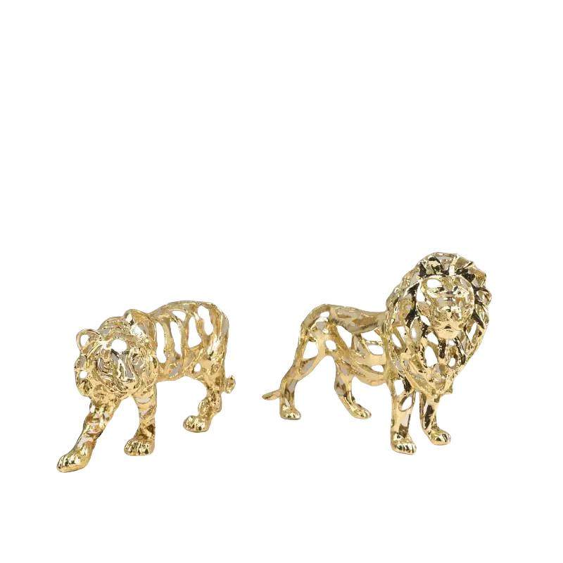 欧式创意现代简约镂空狮子大象骏马雕塑金属摆件客厅玄关家居饰品,家居饰品,装饰摆件,淘宝优惠券,粉丝福利购,淘宝优惠卷