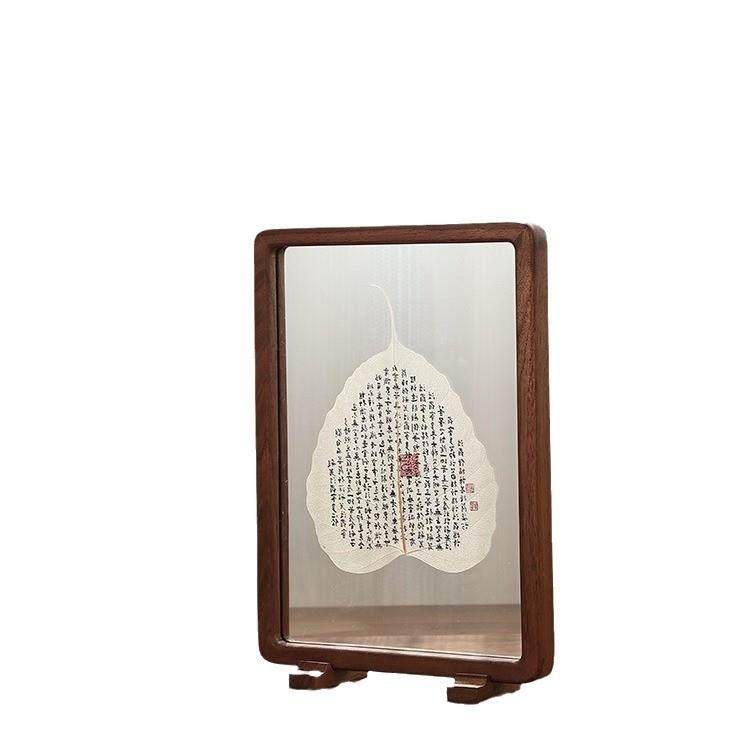 复古实木相框简约现代怀旧摆台6寸8寸7寸画框桌面小摆件