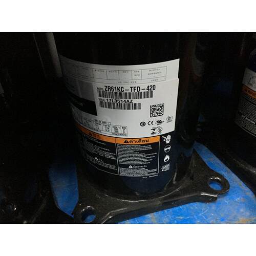 5P匹并联压缩机4管ZR61KC-TFD-420/422ZR72KC-TFD-420/422