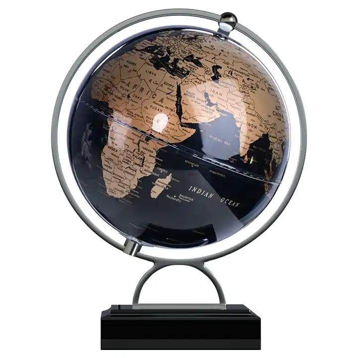 地球仪摆件轻奢高档家居客厅电视柜书房办公室桌装饰品