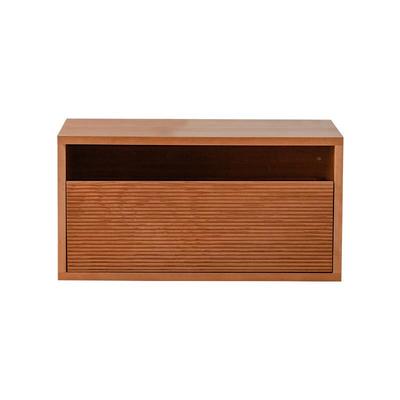 小半家具实木书柜客厅电视柜日式樱桃木落地矮储物柜自由组合书架