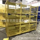 可移动式 快递分拣架集包笼九宫格圆笼快递架可分拣货架