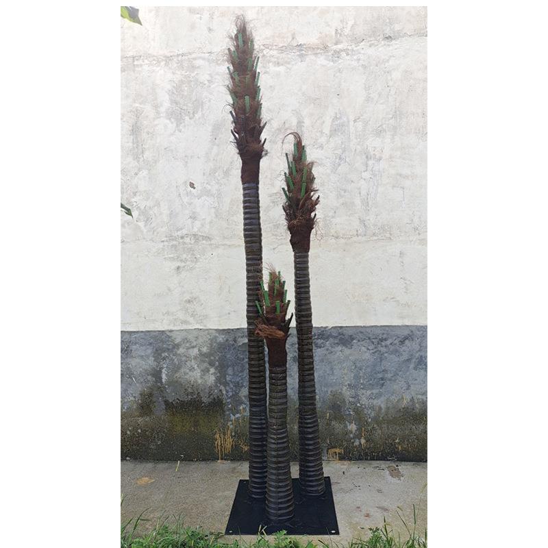 仿真椰子叶椰子树热带植物树果大树大型仿真绿植室内外工程博物馆