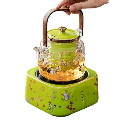 电电陶炉茶炉家用多功能煮茶壶o微晶板面煮炉时尚简约不挑壶触摸