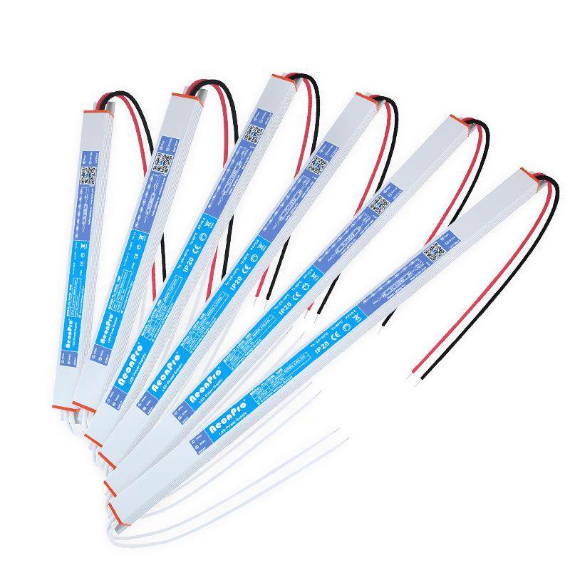 led灯箱电源12V24V恒压驱动变压器72W室内灯带发光字卡布可调压