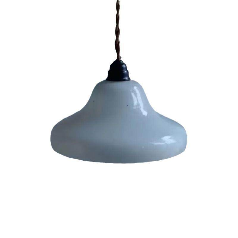 257中古玻璃吊灯侘寂风创意北欧式复古餐厅灯吧台款奶油风灯灯日,家装灯饰光源,智能吊灯,淘宝优惠券,粉丝福利购,淘宝优惠卷