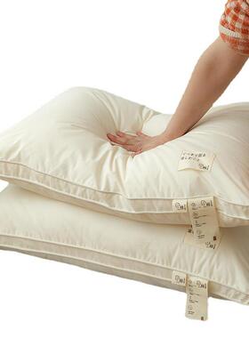 母婴枕软头日式民宿酒店全棉芯RQJ助睡眠宿舍枕一个装柔不塌陷