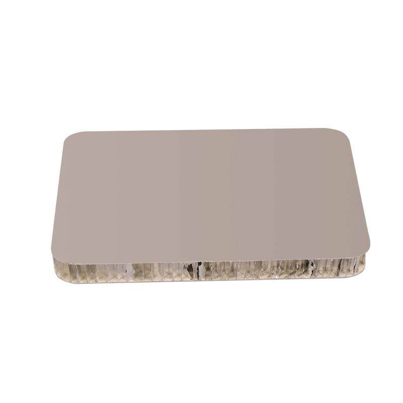 不锈钢蜂窝芯玻璃钢蜂窝板FRP覆膜三折盖蜂窝板幕墙蜂窝板外墙