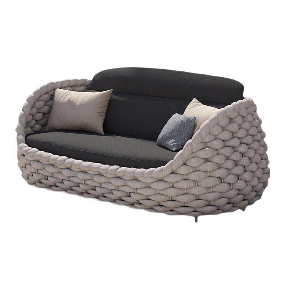 现代轻合奢别墅庭院酒会所防水防晒家用庭院异沙形拉绳741铝店金,住宅家具,户外沙发,淘宝优惠券,粉丝福利购,淘宝优惠卷