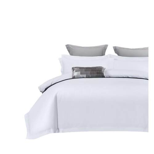 五星级酒店布草白色床单被套全棉四件套宾馆民宿床上用品