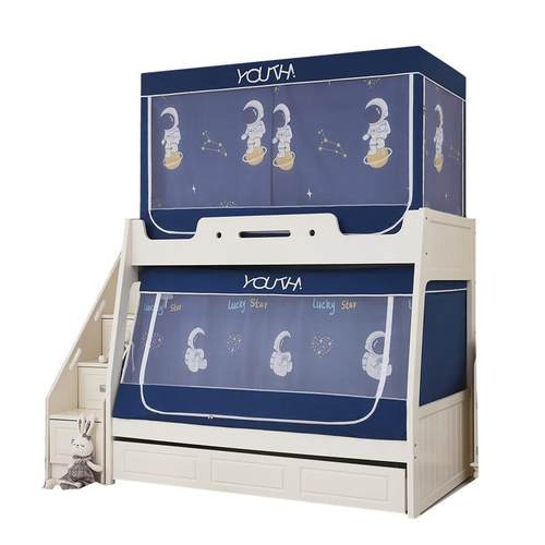 子6母床蚊帐下铺180上铺10105026家用儿上下床童梯柜高低床母子子