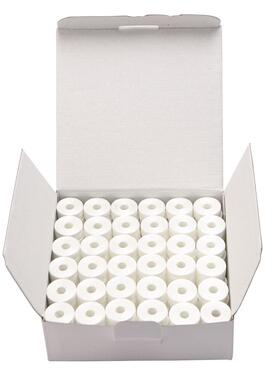 75D/2白色无边无a芯L型绣花底线-008BobibnThred160WT44个一盒