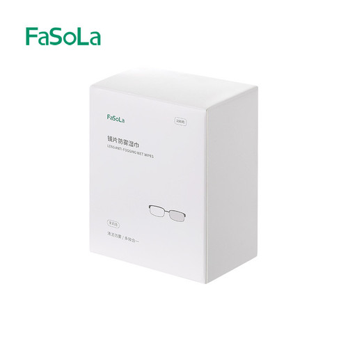 FaSoLa无纺布酒精棉片韧性强不掉毛铝袋碗筷消毒纸卫浴清洁湿纸89