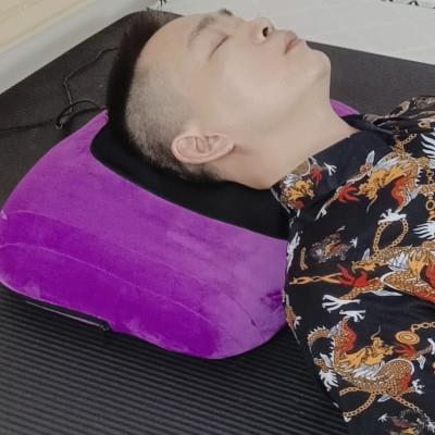 软硅胶颈椎按摩枕全自动头部穴位揉捏按摩仪器头疗神器按头皮经u.