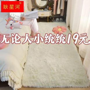 地毯卧室满铺网红ins客厅茶几床边少女房间床下毛绒加厚毛毯地垫