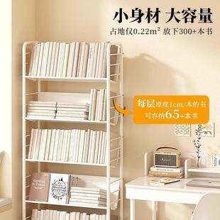 小推车置物架移动带轮家用办公室多层收纳书架小型宿舍铁艺矮书柜