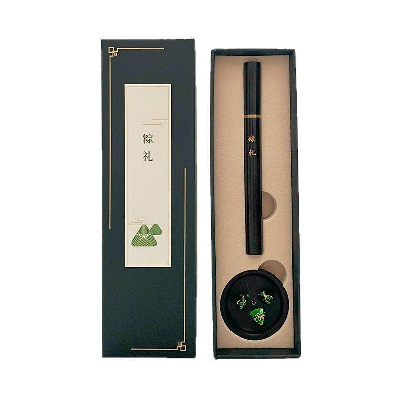 中国风端午元素木质香插香薰工艺品文创挂饰套装商务伴手礼品香插