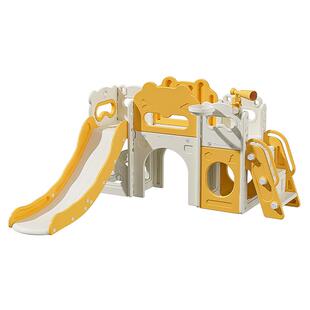 滑滑梯室内家用儿童3到10岁可折叠宝宝大型幼儿园滑梯秋千攀爬架