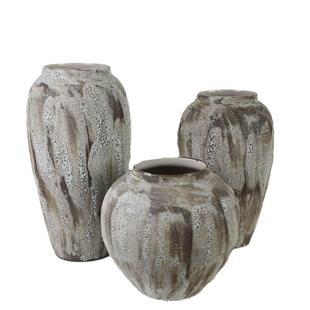 陶瓷干花花瓶北欧简约日式小清新插花客厅民宿小号白色装饰摆件