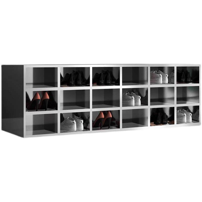 无尘车间换鞋柜食品厂员工单双面多格不锈钢换鞋凳304不锈钢鞋柜,商业/办公家具,办公储物柜,淘宝优惠券,粉丝福利购,淘宝优惠卷